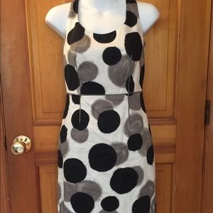 Ann Taylor Polka Dot Dress Size 0 Petite